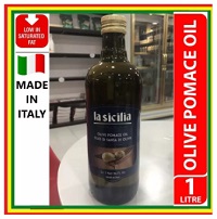 Dầu oliu tinh luyện LaSicilia OLIVE OIL 1 lít Chai thủy tinh- Nhập Khẩu Ý là loại dầu ô liu thích hợp ăn sống- chiên xào, trộn salad- tốt cho tim mạch người già- phù hợp người muốn giảm cân