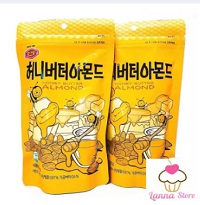 Hạnh nhân rang bơ tẩm mật ong Murgerbon gói 200g - Hàn Quốc