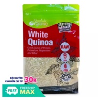 Hạt Diêm Mạch Trắng Absolute Organic White Quinoa 1kg