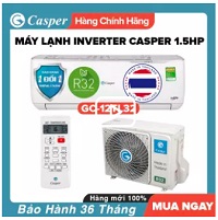 Máy Lạnh Inverter Casper 1.5HP - 12000BTU - Model GC-12TL32