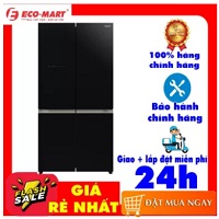 Tủ lạnh Hitachi Inverter 569 lít R-WB640VGV0(GBK) mặt gương đen