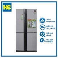 Tủ lạnh SBS Sharp Inverter 556 lít SJ-FX631V-SL