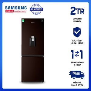 Tủ lạnh Samsung Inverter 307 lít RB30N4170BY/SV, Kim loại phủ sơn bóng giả gương