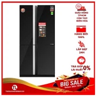 Tủ lạnh Sharp Inverter 605 lít SJ-FX688VG-BK Mẫu 2019