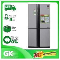 Tủ lạnh Sharp side by side Inverter 556 lít SJ-FX630V-ST -