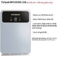 Tủ lạnh mini 20L cao cấp Huyndai sử dụng được 220V (gia đình) + 12V (ô tô)