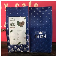 Cà phê Mộc Robusta - 500gr Bột - Coffee nguyên chất rang mộc - Rey Cafe