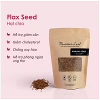 Luxe - Hạt Lanh (Flax Seed) 500g Giàu Omega3- Kiểm soát Đường huyết- Phòng ngừa Ung thư