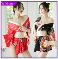 Đồ Lót Kimono Nhật Bản Meinaier cho Nữ, Trang Phục Nhập Vai Ren Gợi Cảm Quyến Rũ