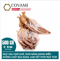 Khô mực câu đặt sản Phú Yên thương hiệu COVAMI 0.5KG (10 - 15 con)- phơi nắng tự nhiên ngoài biển- không có chất bảo quản và chấy tẩy trắng- cam kết mực câu luôn phơi luôn tươi- đồ nhậu đúng gu- thực phẩm khô mực