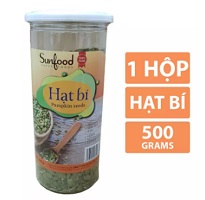 Nhân Hạt Bí Xanh Sunfood (500g) | Nhân bí xanh đã nướng nguyên vị, hàng nhập khẩu 100%
