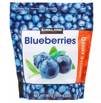 Quả Việt quất Blueberry Sấy Khô của Kirkland Mỹ bịch 567gr Mỹ (nâu)