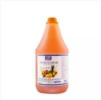 Siro Trái cây tổng hợp GTP (1.9L/chai) - Chuyên dùng pha chế Trà sữa, Trà trái cây, Cocktail, Mocktail
