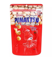 Snack nhân đậu phộng vị mực cay Pinattsu Oishi 95g, nguyên liệu chính chất lượng tốt và an toàn cho sức khỏe, sản phẩm ăn nhẹ rất được yêu thích của thương h iệu Oishi