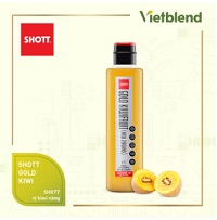 Syrup pha chế SHOTT - Vị Kiwi Vàng (Gold Kiwifruit) - Chai 1L