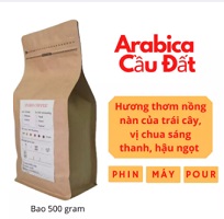 1kg Cà Phê ARABICA CẦU ĐÁT sơ chế ướt phơi nắng ANAROCAPHE - chỉ chọn trái chín - Sản phẩm cà phê rang xay nguyên chất bán chạy top 1