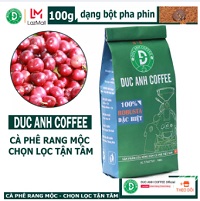 Cà Phê Rang Mộc DUC ANH COFFEE gói 100g thành phần 100% ROBUSTA Buôn Ma Thuột - xay Pha Phin - cà phê Đức Anh