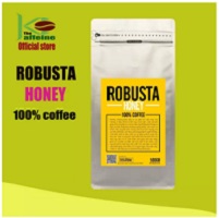 Cà phê Robusta HONEY Thượng Hạng Rang Xay Nguyên Chất 500g - The Kaffeine Coffee