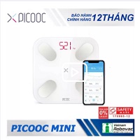 Cân sức khỏe thông minh PICOOC mini ( Màu trắng ) - hàng chính hãng - bảo hành 12 tháng - kết nối Bluetooth với SmartPhone