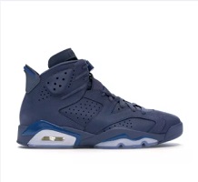 Giày bóng rổ Jordan 6 Retro Diffused Blue Xanh Navy