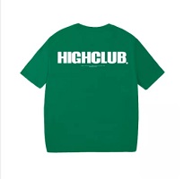 HIGHCLUB Basic Tee - ?Green/White
