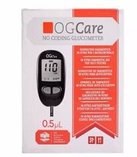 Máy đo đường huyết Ogcare Italy - Hộp có sẵn 10 que