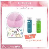 [TẶNG SỮA RỬA MẶT 660K] Máy rửa mặt FOREO LUNA mini 2 Phuong Ly Limited Edition - Màu hồng nhạt