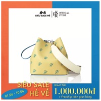 Túi đeo chéo Find Kapoor Pingo Bag 20 Pattern Solid FB20PASL2YC - màu vàng xanh kết hợp